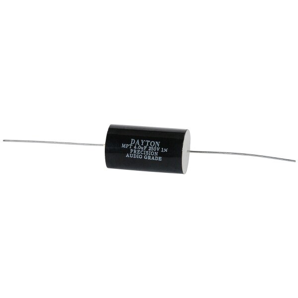 Main product image for Dayton Audio PMPC-4.0 4.0uF 250V Precision Audio C 027-226